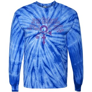 Dearly Beloved We Are Gathered Tie-Dye Long Sleeve Shirt