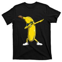 Dabbing Banana Wearing Sunglasses Dab Dance Girl T-Shirt