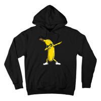 Dabbing Banana Wearing Sunglasses Dab Dance Girl Tall Hoodie