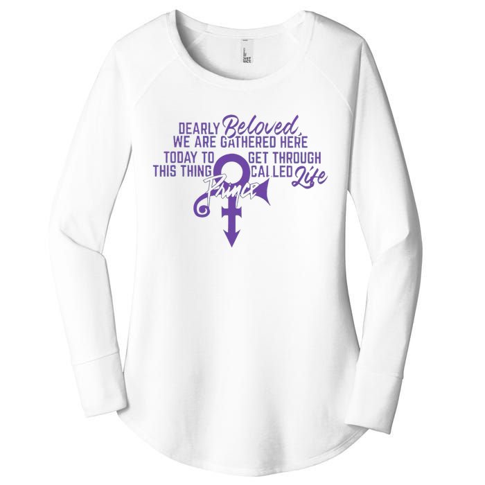 Dearly Beloved We Are Gathered Here Today To Get Through Women's Perfect Tri Tunic Long Sleeve Shirt