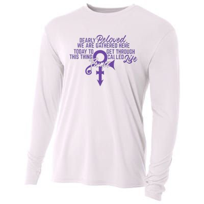 Dearly Beloved We Are Gathered Here Today To Get Through Cooling Performance Long Sleeve Crew