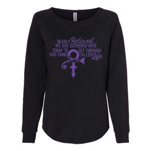 Dearly Beloved We Are Gathered Here Today To Get Through Womens California Wash Sweatshirt