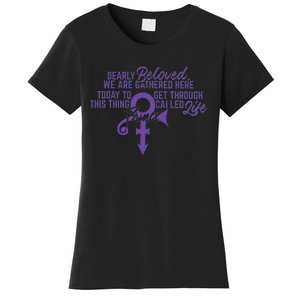 Dearly Beloved We Are Gathered Here Today To Get Through Women's T-Shirt