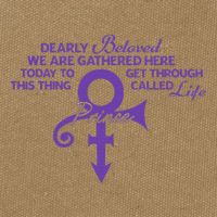 Dearly Beloved We Are Gathered Here Today To Get Through Cotton Canvas Backpack