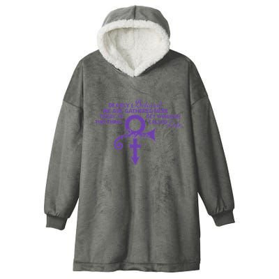 Dearly Beloved We Are Gathered Here Today To Get Through Hooded Wearable Blanket