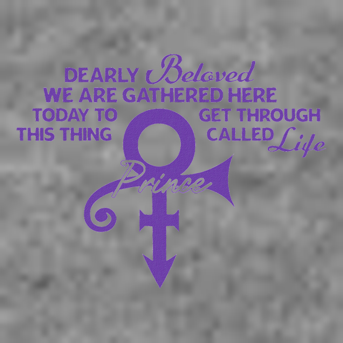 Dearly Beloved We Are Gathered Here Today To Get Through Hooded Wearable Blanket