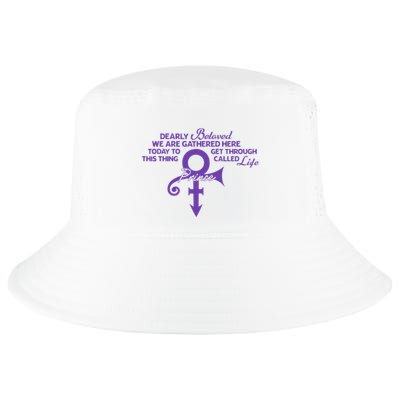 Dearly Beloved We Are Gathered Here Today To Get Through Cool Comfort Performance Bucket Hat