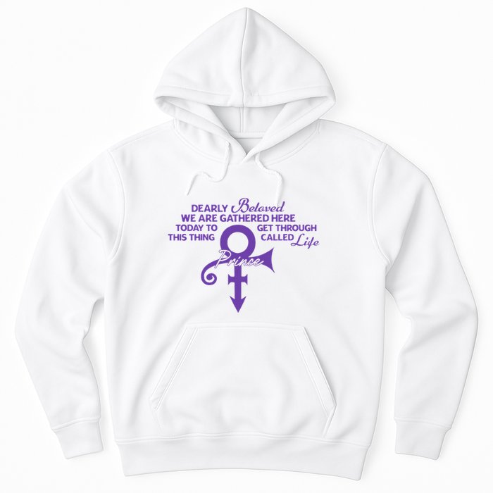 Dearly Beloved We Are Gathered Here Today To Get Through Hoodie