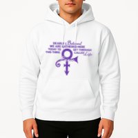 Dearly Beloved We Are Gathered Here Today To Get Through Hoodie