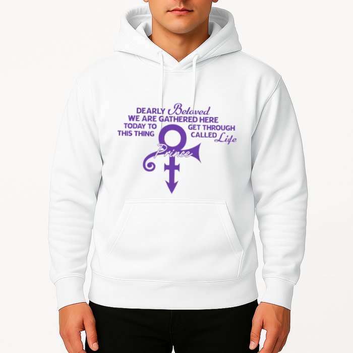 Dearly Beloved We Are Gathered Here Today To Get Through Hoodie