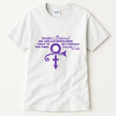 Dearly Beloved We Are Gathered Here Today To Get Through Tall T-Shirt