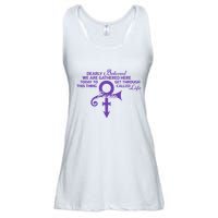 Dearly Beloved We Are Gathered Here Today To Get Through Ladies Essential Flowy Tank