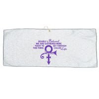 Dearly Beloved We Are Gathered Here Today To Get Through Large Microfiber Waffle Golf Towel