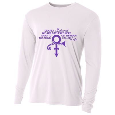 Dearly Beloved We Are Gathered Here Today To Get Through Cooling Performance Long Sleeve Crew