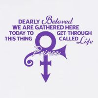 Dearly Beloved We Are Gathered Here Today To Get Through Youth Performance Sprint T-Shirt