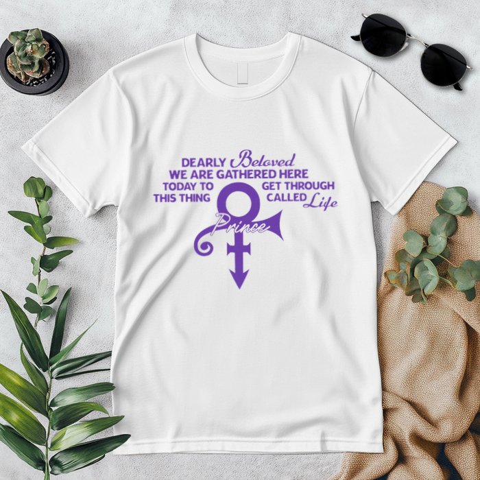 Dearly Beloved We Are Gathered Here Today To Get Through Premium T-Shirt