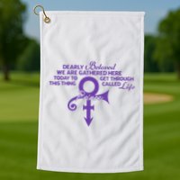 Dearly Beloved We Are Gathered Here Today To Get Through Golf Towel