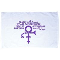 Dearly Beloved We Are Gathered Here Today To Get Through Microfiber Hand Towel