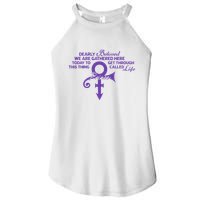 Dearly Beloved We Are Gathered Here Today To Get Through Women's Perfect Tri Rocker Tank