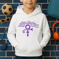 Dearly Beloved We Are Gathered Here Today To Get Through Kids Hoodie