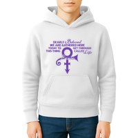 Dearly Beloved We Are Gathered Here Today To Get Through Kids Hoodie