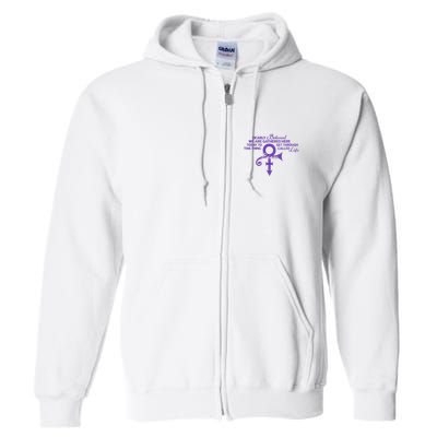 Dearly Beloved We Are Gathered Here Today To Get Through Full Zip Hoodie