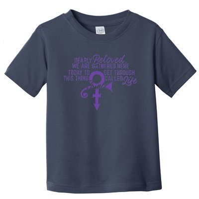 Dearly Beloved We Are Gathered Here Today To Get Through Toddler T-Shirt