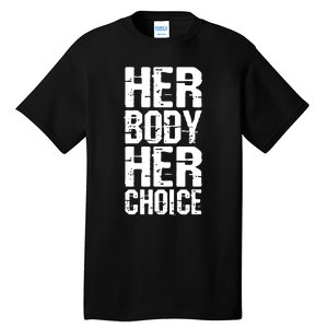 Dave Bautista Wearing Her Body Her Choice Tall T-Shirt