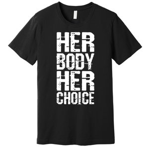 Dave Bautista Wearing Her Body Her Choice Premium T-Shirt