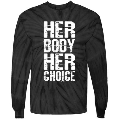Dave Bautista Wearing Her Body Her Choice Tie-Dye Long Sleeve Shirt