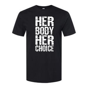 Dave Bautista Wearing Her Body Her Choice Softstyle CVC T-Shirt