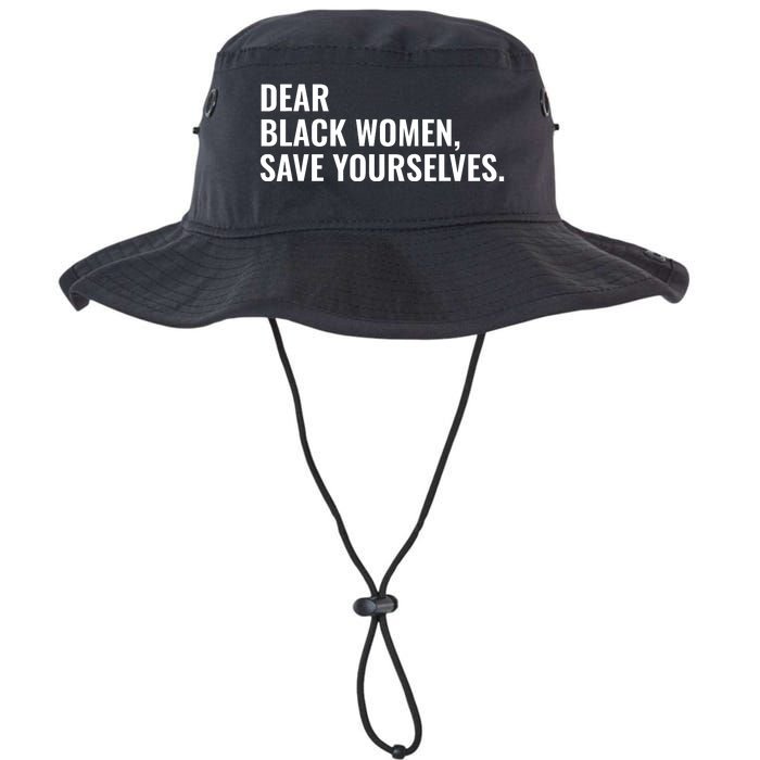 Dear Black Women Save Yourselves Motivation Quotes Legacy Cool Fit Booney Bucket Hat