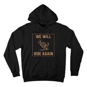 Dodo Bird Will Rise Again Funny Birdwatcher Hoodie