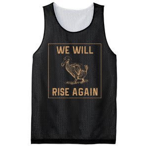 Dodo Bird Will Rise Again Funny Birdwatcher Mesh Reversible Basketball Jersey Tank