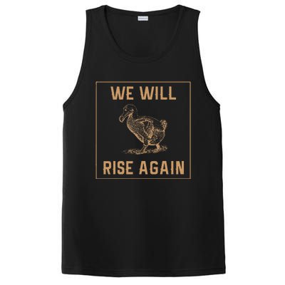 Dodo Bird Will Rise Again Funny Birdwatcher PosiCharge Competitor Tank