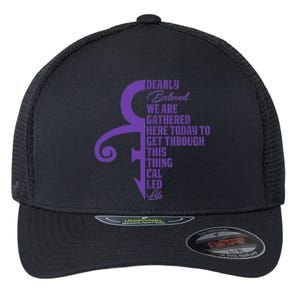 Dearly Beloved We Are Gathered Here Today To Get Through Flexfit Unipanel Trucker Cap