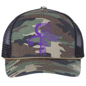 Dearly Beloved We Are Gathered Here Today To Get Through Retro Rope Trucker Hat Cap