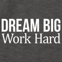 Dream Big Work Hard Funny Gift Vector Backpack