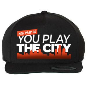 Detroit Baseball You Play Us You Play The City Wool Snapback Cap