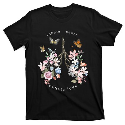 Deep Breath You Matter Inhale Peace Exhale Love T-Shirt