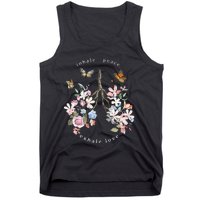 Deep Breath You Matter Inhale Peace Exhale Love Tank Top