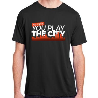 Detroit Baseball You Play Us You Play The City Adult ChromaSoft Performance T-Shirt