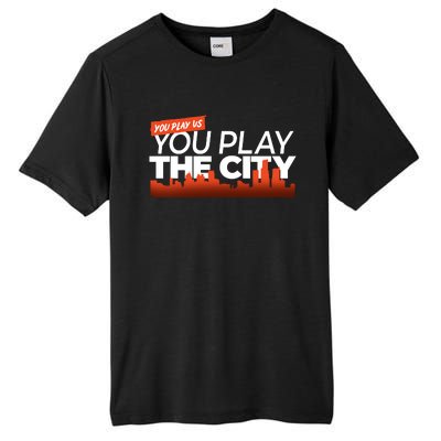 Detroit Baseball You Play Us You Play The City Tall Fusion ChromaSoft Performance T-Shirt