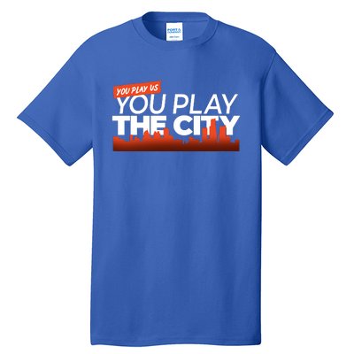 Detroit Baseball You Play Us You Play The City Tall T-Shirt