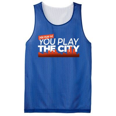 Detroit Baseball You Play Us You Play The City Mesh Reversible Basketball Jersey Tank