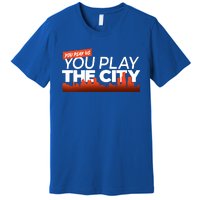 Detroit Baseball You Play Us You Play The City Premium T-Shirt