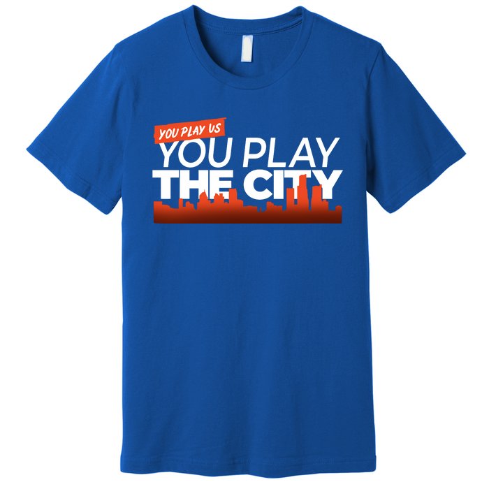 Detroit Baseball You Play Us You Play The City Premium T-Shirt