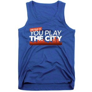 Detroit Baseball You Play Us You Play The City Tank Top