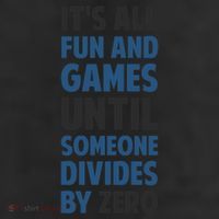 Dividing By Zero Is Not A Game Cool Comfort Performance Bucket Hat