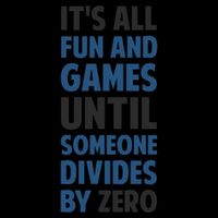 Dividing By Zero Is Not A Game Mousepad
